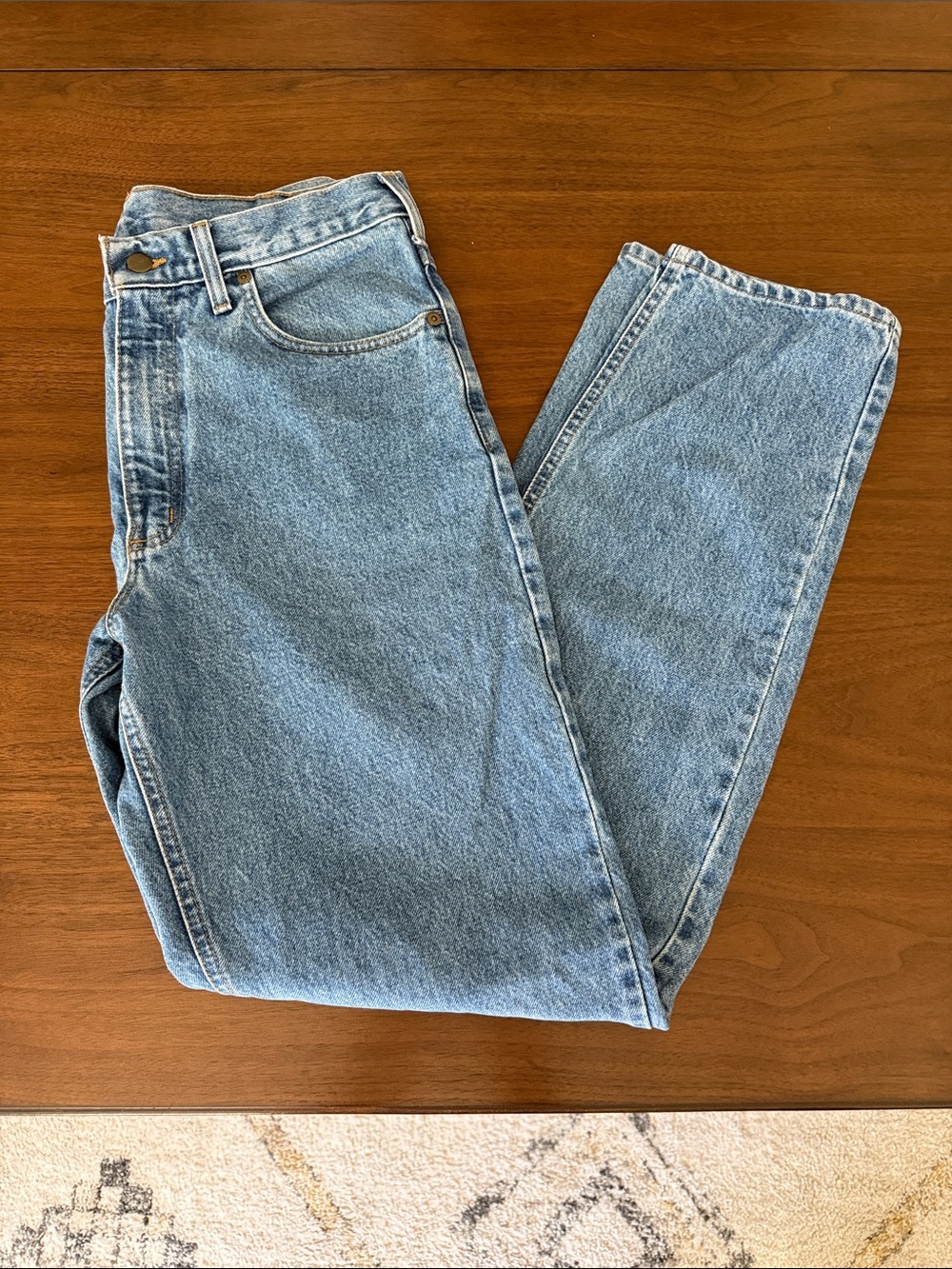 Carhartt Light Blue Relaxed Fit Men's Jeans